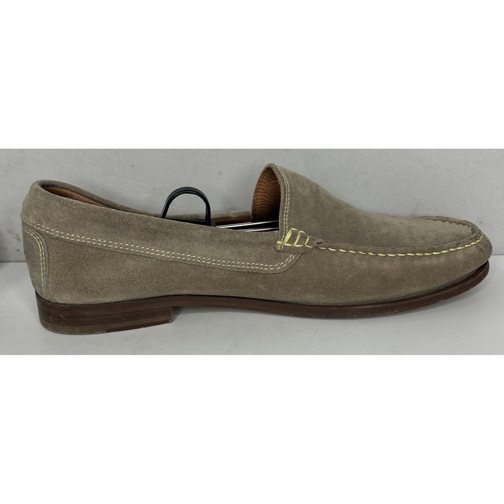 Donald J Pliner Nate Sand Suede Loafers Men's Size 9 Made In Italy Slip On - Picture 6 of 11